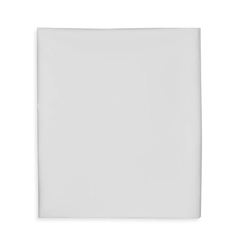 Hudson Park Collection Supima Cotton & Silk Collection Queen Sheet Set White